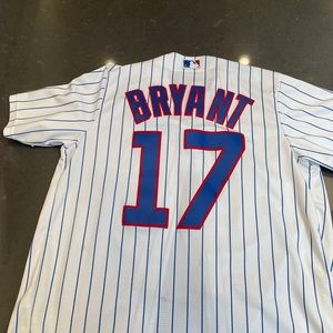 Kris Bryant baseball jersey.